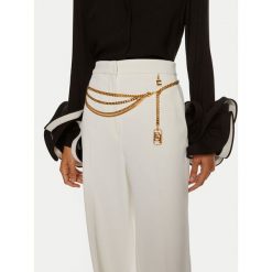 Pasek Damski Elisabetta Franchi. Żółte paski damskie Elisabetta Franchi, bez wzorów. Za 1,099.00 zł.