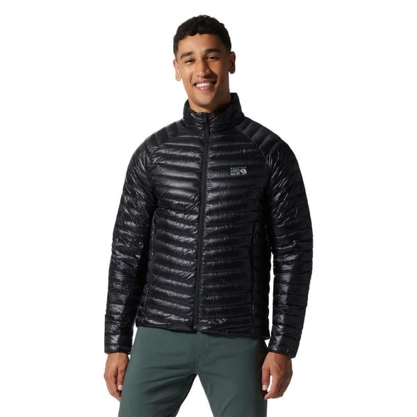 Kurtka turystyczna Mountain Hardwear Ghost Whisperer/2. Czarne kurtki męskie Mountain Hardwear, l, bez wzorów, z puchu, bez kaptura. Za 1,655.50 zł.