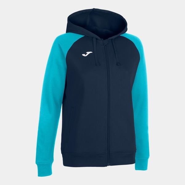 Bluza sportowa damska Joma Academy IV. Niebieskie bluzy damskie Joma, s, bez wzorów, bez kaptura. W wyprzedaży za 152.65 zł.