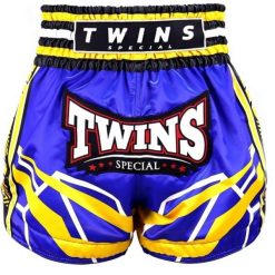 Szorty do boksu tajskiego Twins Special Racing. Fioletowe szorty sportowe damskie TWINS, l, bez wzorów, z materiału, sportowe, na fitness i siłownię. Za 385.50 zł.
