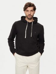 Tommy Hilfiger Bluza Essential MW0MW37230 Czarny Regular Fit. Czarne bluzy męskie Tommy Hilfiger, m, bez wzorów, z syntetyku, bez kaptura. Za 299.99 zł.