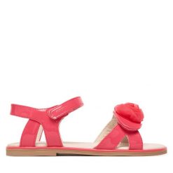 Sandały Mayoral. Pomarańczowe sandały dziewczęce Mayoral, bez zapięcia. Za 229.99 zł.