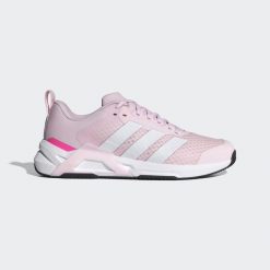 Buty treningowe Dropset Control. Białe obuwie sportowe damskie Adidas, bez wzorów. Za 399.00 zł.