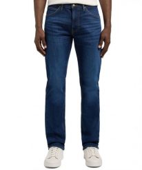 MESKIE SPODNIE LEE DAREN ZIP FLY PIERCE 112370533, W33 L34. Niebieskie spodnie materiałowe męskie Lee, l, bez wzorów, z bawełny, eleganckie. Za 219.99 zł.