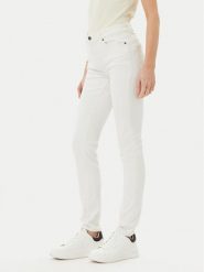 Guess Jeans Jeansy W5GA92 D5O01 Beżowy Skinny Fit. Brązowe jeansy damskie Guess Jeans. Za 219.99 zł.