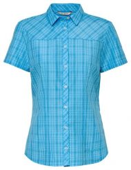 Koszula-bluzka damska Tacun Shirt II. Czerwone bluzki damskie Vaude, bez wzorów, z materiału, bez kołnierzyka, bez ramiączek. Za 239.00 zł.