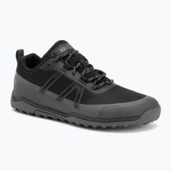 Buty berefoot damskie Xero Shoes Scrambler Trail Low WP. Czarne trekkingi damskie XERO SHOES, trekkingowe. Za 689.99 zł.