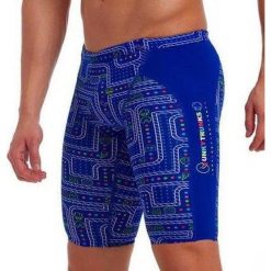 Spodenki do pływania Jammery Funky Trunks Much Munchies. Niebieskie kąpielówki męskie FUNKY TRUNKS, l, bez wzorów, do pływania. Za 219.00 zł.
