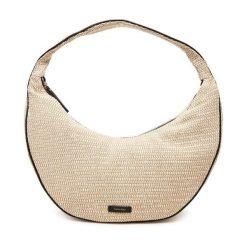 Torebka Calvin Klein. Brązowe torebki do ręki damskie Calvin Klein, bez wzorów, klasyczne, bez dodatków. Za 399.99 zł.