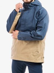 Kurtka męska Fjallraven Vardag Anorak. Niebieskie kurtki męskie Fjällräven, m, bez wzorów, klasyczne, bez kaptura. Za 698.49 zł.