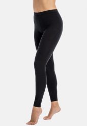 Legginsy do biegania damskie Teyli Konni. Czarne legginsy damskie Teyli, s, bez wzorów, z bawełny, z obniżonym stanem, długie, do biegania. Za 149.95 zł.