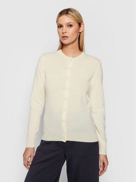 United Colors Of Benetton Kardigan 1002D5485 Beżowy Regular Fit. Brązowe kardigany damskie United Colors Of Benetton, xl, bez wzorów, z wełny. Za 239.99 zł.
