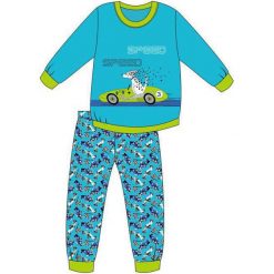 Piżama Kids Boy 593/75 Speed turkusowa r. 92. Niebieskie bielizna dla chłopców Cornette. Za 49.87 zł.
