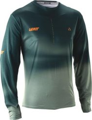 Longsleeve rowerowy męski Leatt MTB Trail 3.0. Zielone bluzki z długim rękawem męskie LEATT, m, bez wzorów, z elastanu, bez kołnierzyka. Za 209.99 zł.