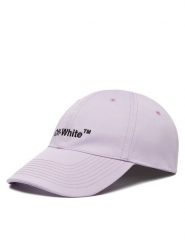 Off-White Czapka z daszkiem OWLB026F22FAB0033610 Fioletowy. Fioletowe czapki i kapelusze damskie OFF-WHITE, bez wzorów, z bawełny. Za 519.99 zł.