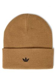 Adidas Originals Czapka Kobiety Sztuczne włókno beżowy, S/M. Brązowe czapki i kapelusze damskie adidas Originals, bez wzorów, z dzianiny. Za 79.95 zł.