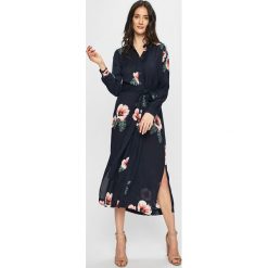 Pepe Jeans - Sukienka Malva. Niebieskie sukienki damskie Pepe Jeans, s, bez wzorów, z jeansu, casualowe, bez kołnierzyka, bez ramiączek. Za 359.90 zł.