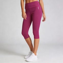 Granatowe legginsy Softee Impulse Capri. Czerwone legginsy damskie Softee, m, bez wzorów, z elastanu, z podwyższonym stanem, na fitness i siłownię. Za 167.99 zł.