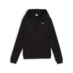 Damska bluza z kapturem TAD ESSENTIALS PUMA Black. Czarne bluzy sportowe damskie Puma, bez wzorów, z kapturem, do biegania. Za 249.00 zł.