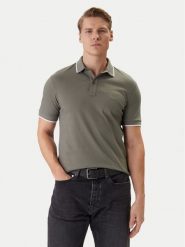 BOSS Polo Passertip 50507699 Szary Regular Fit. Szare koszulki polo męskie Boss, m, bez wzorów, z bawełny, bez ramiączek. Za 399.99 zł.