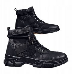 Buty TREKKINGOWE TAKTYCZNE WOJSKOWE MILITARNE Wodoodporne CAŁOROCZNE 41. Trekkingi męskie ITIMPORT. Za 242.05 zł.