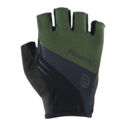 Rękawice Roeckl Ibeto. Zielone rękawiczki dziecięce Roeckl, bez wzorów. Za 337.50 zł.