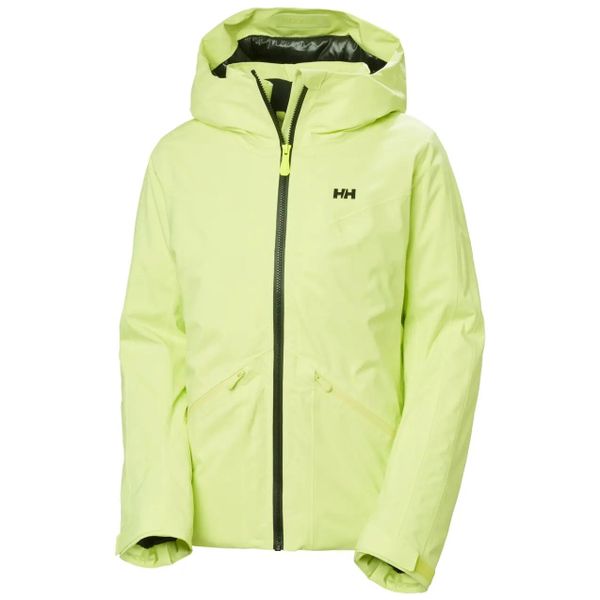 Damska kurtka narciarska Helly Hansen Courchevel. Zielone kurtki damskie Helly Hansen, xl, bez wzorów, z poliamidu, narciarskie, primaloft. Za 1,381.50 zł.