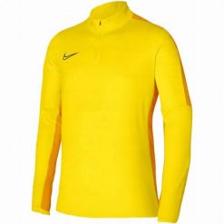 Męska Bluza Rozpinana Academy 23 Quarter Zip. Żółte bluzy męskie Nike, m, bez wzorów, bez kaptura. Za 196.99 zł.