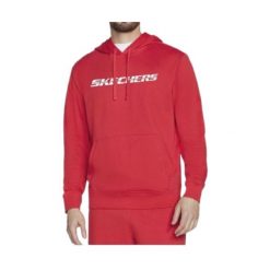 Bluza męska Skechers. Czerwone bluzy męskie Skechers, m, bez wzorów, bez kaptura. Za 168.99 zł.