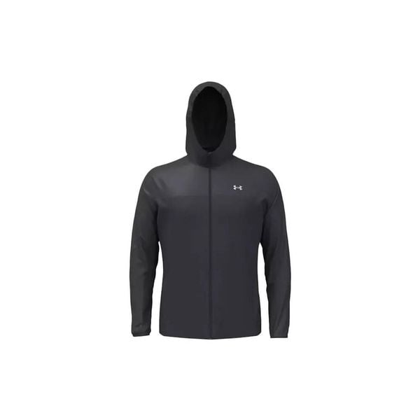 Kurtka wodoodporna Under Armour Velociti Pro Storm. Czarne bluzy męskie Under Armour, m, bez wzorów, z materiału, bez kaptura. Za 431.60 zł.