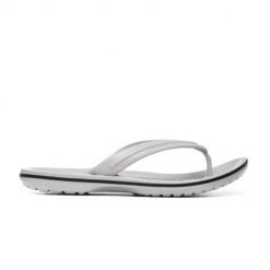 Japonki męskie Crocs Crocband Flip. Szare klapki męskie Crocs, z materiału, eleganckie. Za 221.00 zł.