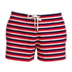 Szorty kąpielowe męskie Funky Trunks Riviera Shorts. Białe kąpielówki męskie FUNKY TRUNKS, m, bez wzorów, z poliesteru, do pływania. Za 209.99 zł.
