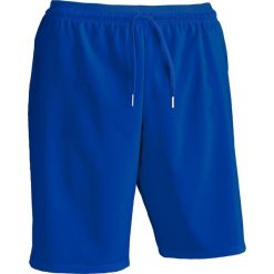 Spodenki piłkarskie dla dorosłych Kipsta F500 niebieskie. Niebieskie krótkie spodenki sportowe męskie KIPSTA, l, bez wzorów, z elastanu, do biegania. Za 29.99 zł.