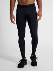 Legginsy Newline Race. Czarne legginsy sportowe męskie Newline, m, bez wzorów, z materiału, na fitness i siłownię. Za 307.85 zł.