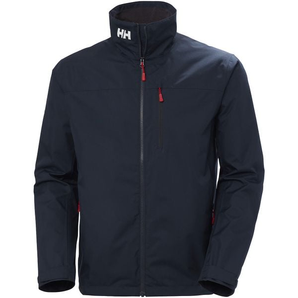 Kurtka wodoodporna Helly Hansen Crew 2.0. Niebieskie kurtki męskie Helly Hansen, m, bez wzorów, z materiału, eleganckie, z kapturem. Za 629.50 zł.