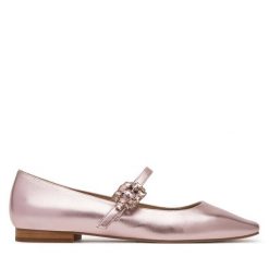 Baleriny Alma En Pena. Czerwone baleriny damskie Alma en Pena, bez wzorów, bez obcasa. Za 399.99 zł.