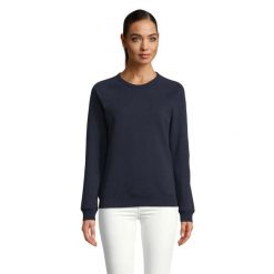 Bluza damska Sol's Nelson. Czarne bluzy damskie SOL'S, s, bez wzorów, z bawełny, bez kaptura. Za 139.00 zł.