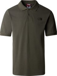 The North Face Koszulka The North Face M Polo Piquet męs. : Kolor - Oliwkowy, Rozmiar - S. Zielone koszulki polo męskie The North Face, m, bez wzorów, bez ramiączek. Za 150.15 zł.