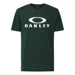Oakley Koszulka O Bark 457130-9V3. Zielone koszulki sportowe męskie Oakley, s, bez wzorów, bez kołnierzyka, bez ramiączek, do biegania. Za 81.99 zł.