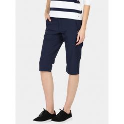 Spodnie capri damskie Luhta Eiskola. Niebieskie spodnie sportowe damskie Luhta, bez wzorów, trekkingowe. W wyprzedaży za 231.00 zł.