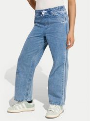 Adidas Jeansy Adidas Care Bears Loose Denim Pants KU8337 Niebieski Regular Fit. Niebieskie jeansy dla dziewczynek Adidas, z bawełny. Za 299.99 zł.