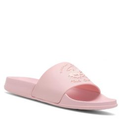 Klapki Beverly Hills Polo Club. Czerwone klapki damskie Beverly Hills Polo Club, bez wzorów, bez obcasa. Za 89.99 zł.