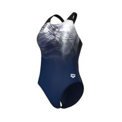 Damski kostium kąpielowy 1-częściowy Arena Dreaming V Back. Czarne kostiumy jednoczęściowe damskie Arena, l, bez wzorów, sportowe, do pływania. Za 264.00 zł.