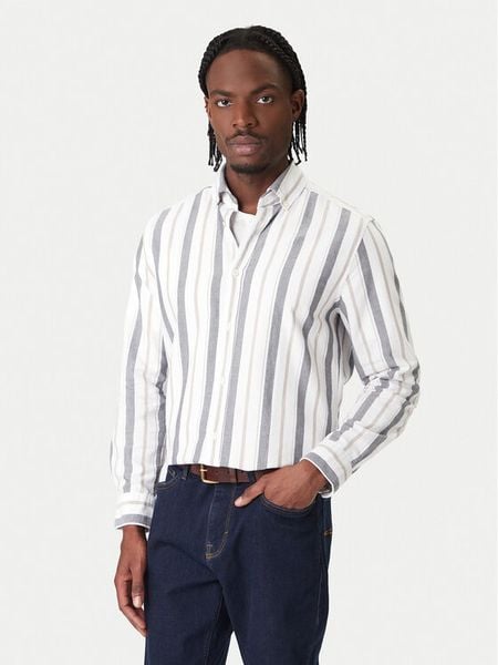 JOOP! Jeans Koszula Heli 30101506 Kolorowy Regular Fit. Koszule męskie JOOP! Jeans, l, bez wzorów, z bawełny, bez kołnierzyka, bez ramiączek. Za 282.99 zł.
