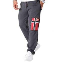 Spodnie turystyczne męskie Geonorway Expedition Moliere. Szare spodnie sportowe męskie Geographical Norway, na lato, m, bez wzorów, z bawełny, trekkingowe. Za 161.70 zł.