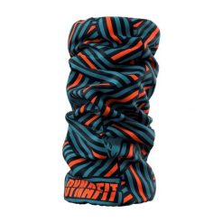 Komin wielofunkcyjny Dynafit Logo Neck Gaiter niebieski/pomarańczowy uni. Brązowe szaliki i chusty damskie Dynafit, bez wzorów. Za 119.99 zł.