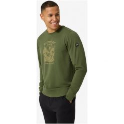 Bluza męska SUPER.NATURAL M Summer Break Crew. Zielone bluzy męskie super.natural, na lato, l, bez wzorów, z elastanu, bez kaptura. Za 649.99 zł.