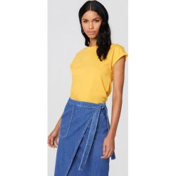 Rut&Circle T-shirt Ella Basic - Yellow. Żółte t-shirty damskie Rut&Circle, z bawełny. Za 80.95 zł.