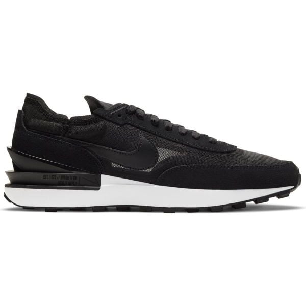 Nike Waffle One Czarny 46. Czarne buty sportowe męskie Nike, bez zapięcia, do biegania. Za 467.75 zł.