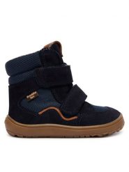 Froddo Kozaki Barefoot Tex Winter Tl G3160247-T M Granatowy. Niebieskie buty zimowe chłopięce Froddo, bez wzorów, ze skóry, bez zapięcia. Za 329.99 zł.
